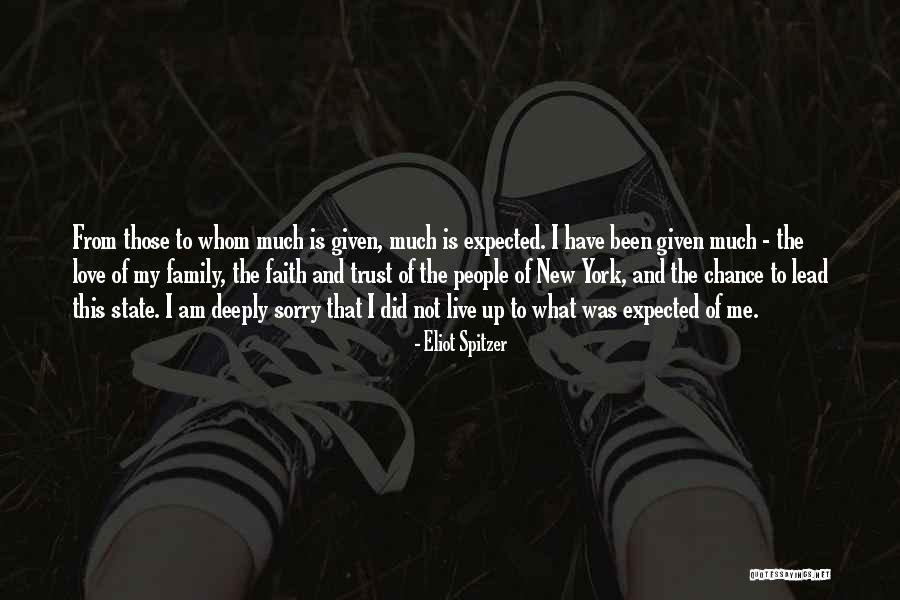 New Family Love Quotes By Eliot Spitzer New Family Love Quotes By Eliot Spitzer
