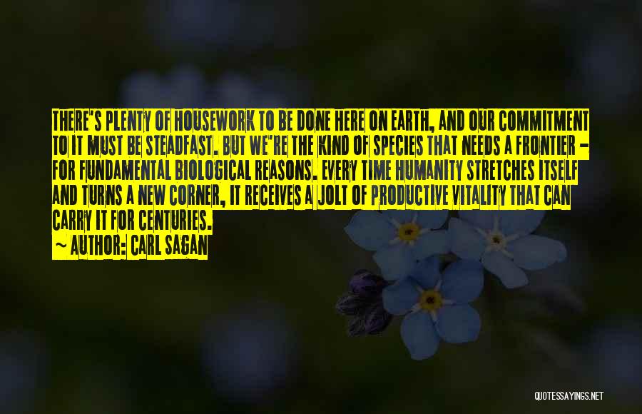 New Frontier Quotes By Carl Sagan