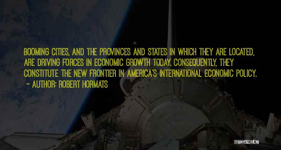 New Frontier Quotes By Robert Hormats