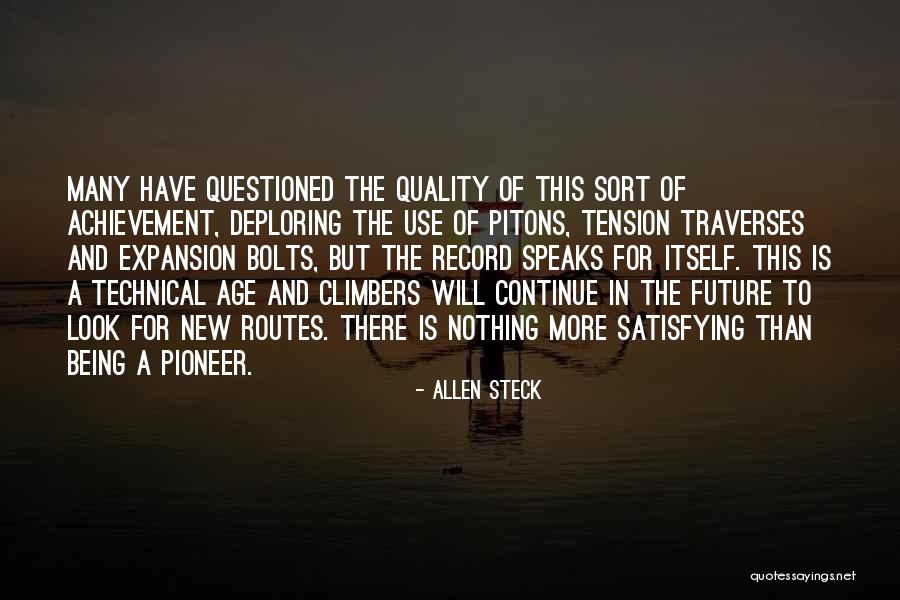 New Future Quotes By Allen Steck New Future Quotes By Allen Steck