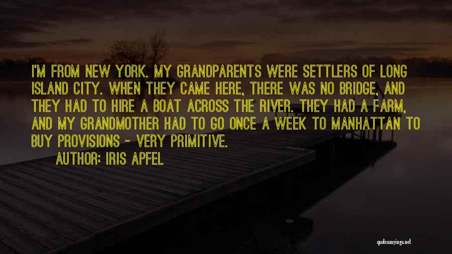 New Grandparents Quotes By Iris Apfel