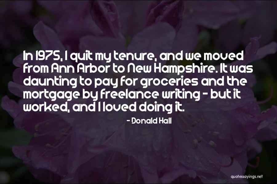 New Hampshire Quotes By Donald Hall New Hampshire Quotes By Donald Hall