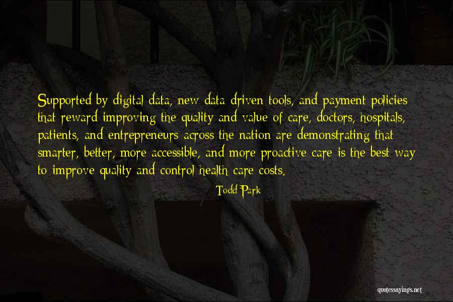 New Health Quotes By Todd Park New Health Quotes By Todd Park