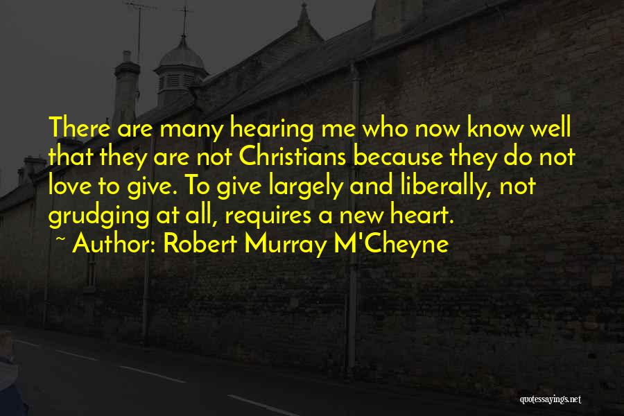 New Heart Christian Quotes By Robert Murray M'Cheyne