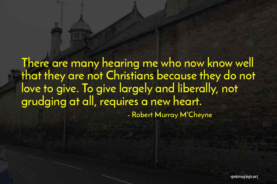 New Heart Christian Quotes By Robert Murray M'Cheyne