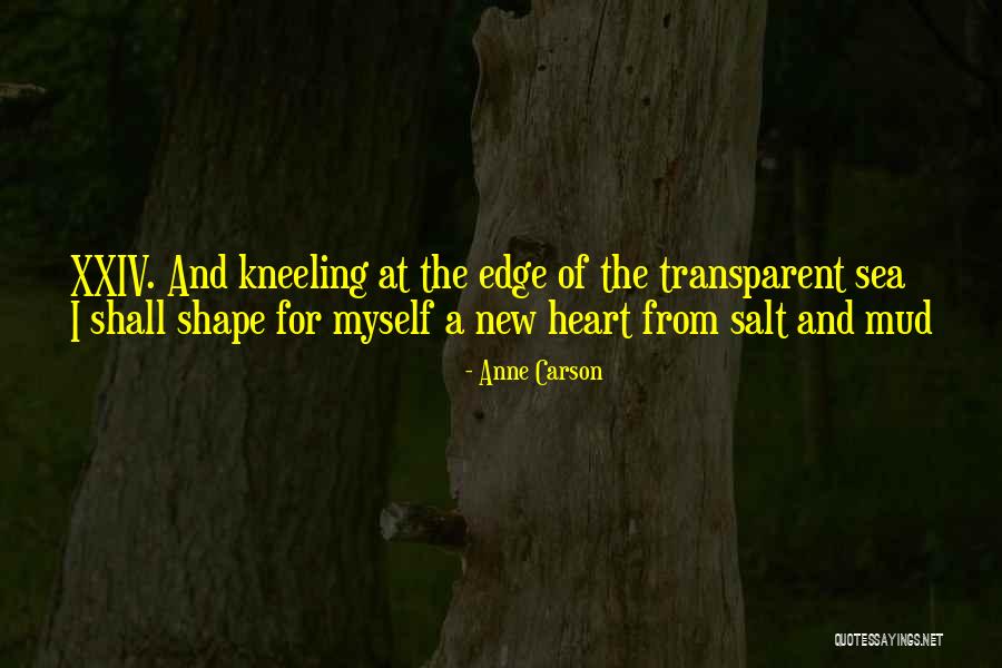 New Heart Quotes By Anne Carson New Heart Quotes By Anne Carson