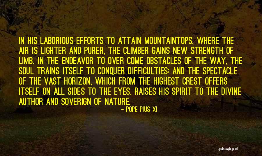 New Horizon Quotes By Pope Pius XI New Horizon Quotes By Pope Pius XI
