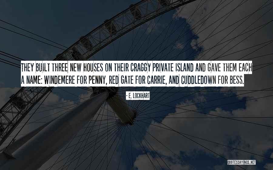 New Houses Quotes By E. Lockhart New Houses Quotes By E. Lockhart