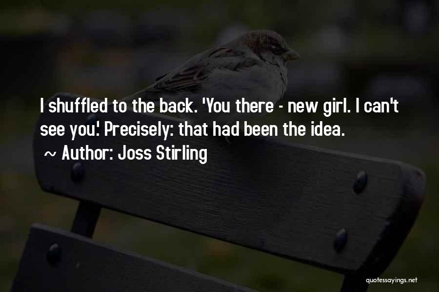 New Idea Quotes By Joss Stirling