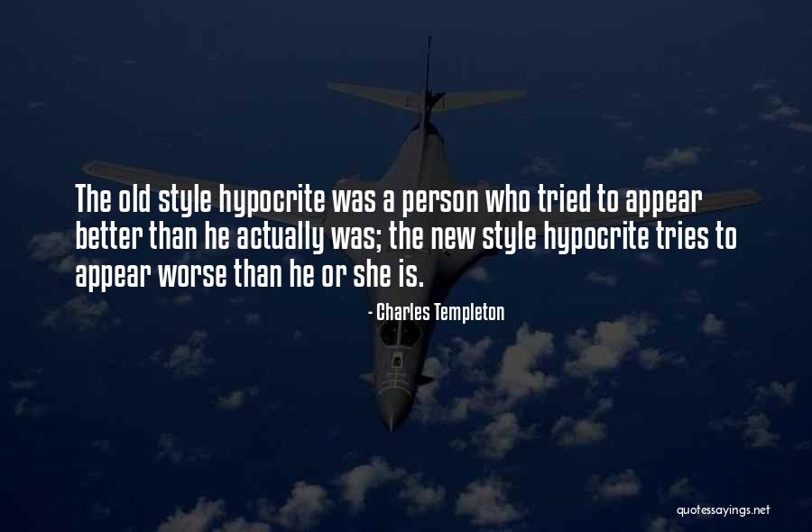 New Is Not Better Than Old Quotes By Charles Templeton New Is Not Better Than Old Quotes By Charles Templeton