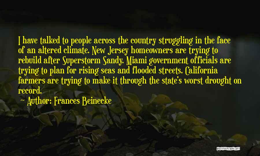 New Jersey Plan Quotes By Frances Beinecke