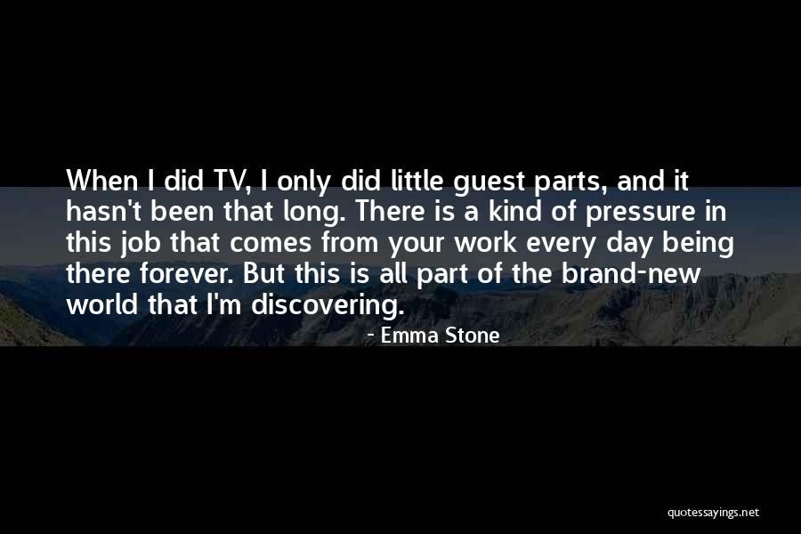 New Jobs Quotes By Emma Stone