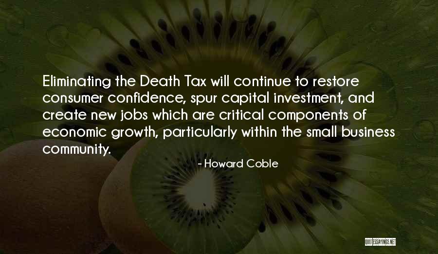 New Jobs Quotes By Howard Coble