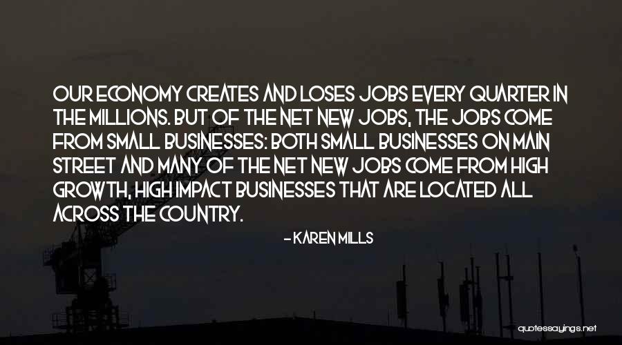 New Jobs Quotes By Karen Mills