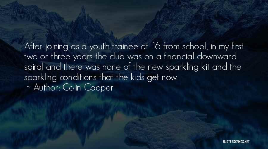 New Joining Quotes By Colin Cooper