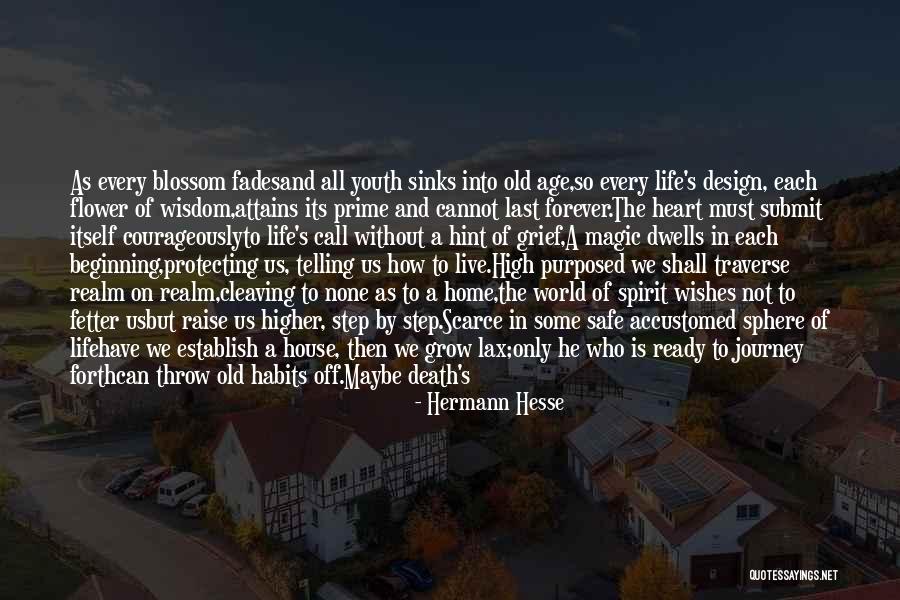 New Journey Of Life Quotes By Hermann Hesse New Journey Of Life Quotes By Hermann Hesse