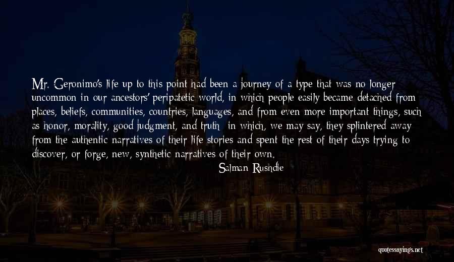 New Journey Of Life Quotes By Salman Rushdie New Journey Of Life Quotes By Salman Rushdie