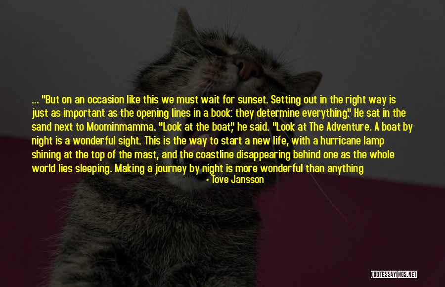 New Journey Of Life Quotes By Tove Jansson New Journey Of Life Quotes By Tove Jansson