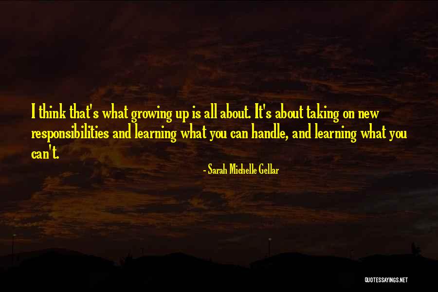 New Learning Quotes By Sarah Michelle Gellar New Learning Quotes By Sarah Michelle Gellar