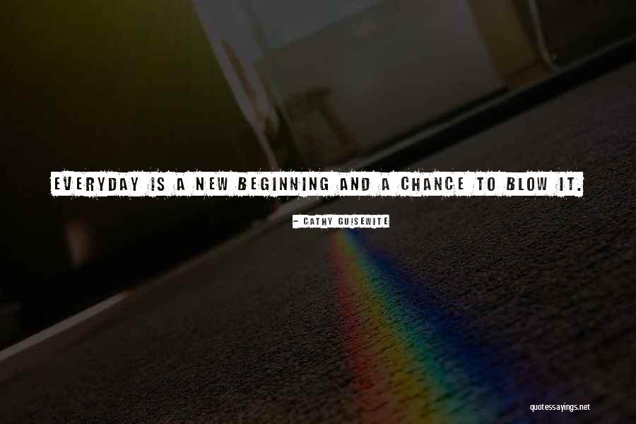 New Life And Beginnings Quotes By Cathy Guisewite New Life And Beginnings Quotes By Cathy Guisewite