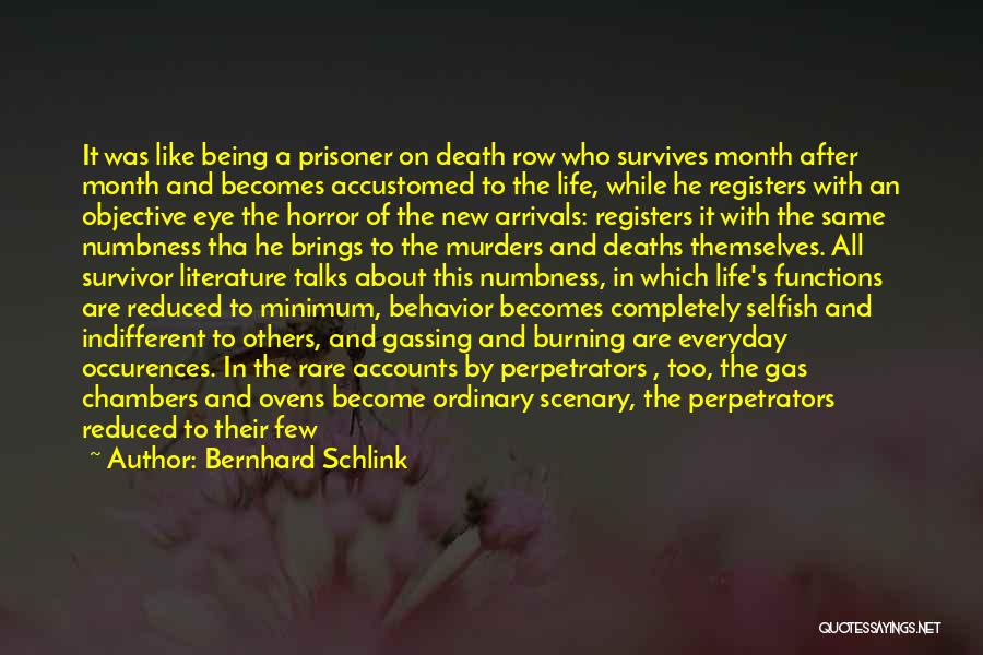 New Life And Death Quotes By Bernhard Schlink