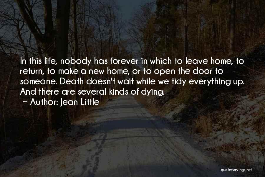New Life And Death Quotes By Jean Little