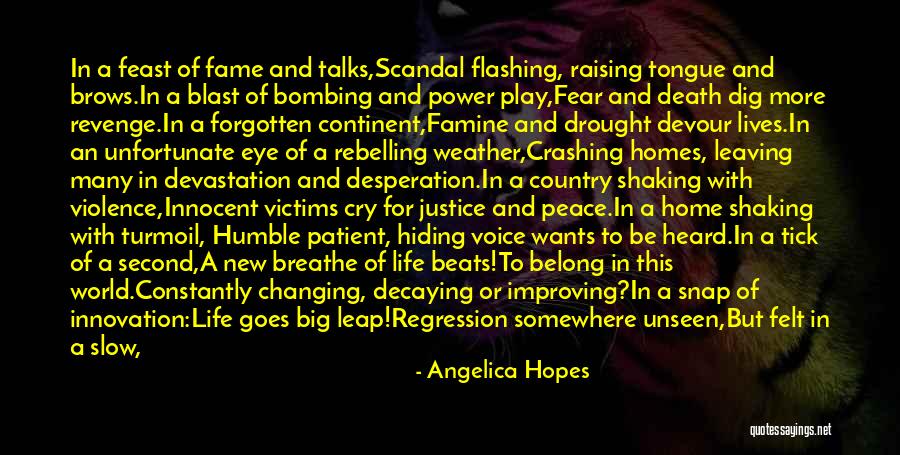 New Life Hope Quotes By Angelica Hopes