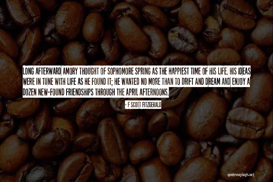 New Life Spring Quotes By F Scott Fitzgerald New Life Spring Quotes By F Scott Fitzgerald