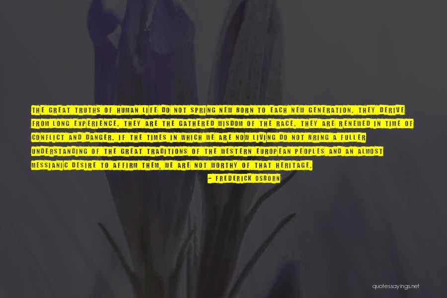 New Life Spring Quotes By Frederick Osborn New Life Spring Quotes By Frederick Osborn
