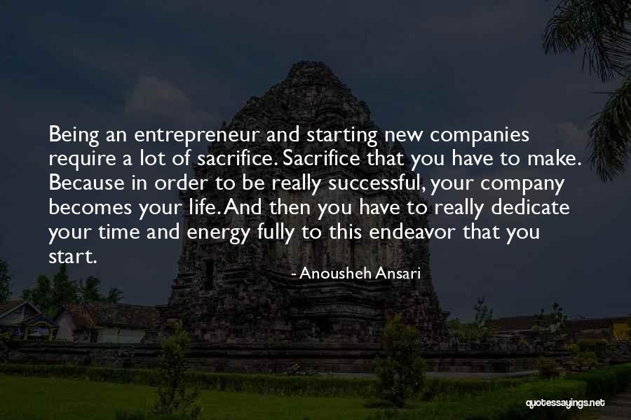 New Life Starting Over Quotes By Anousheh Ansari