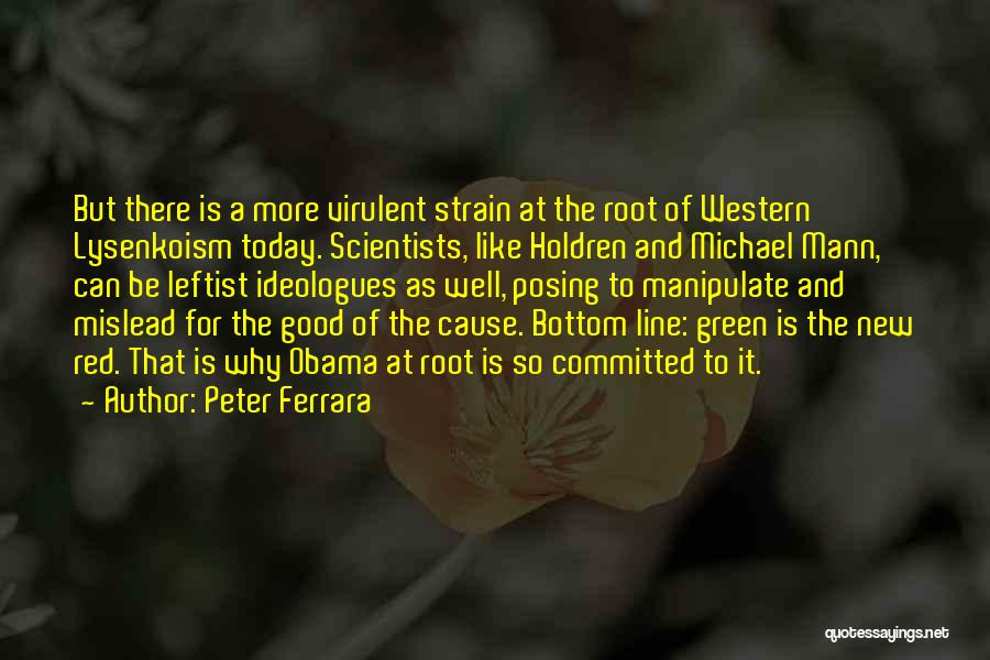 New Line Quotes By Peter Ferrara