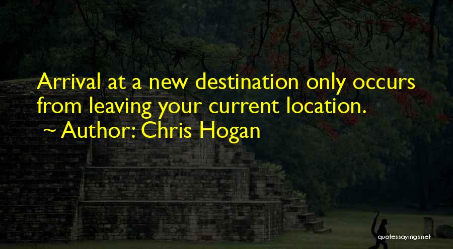New Location Quotes By Chris Hogan