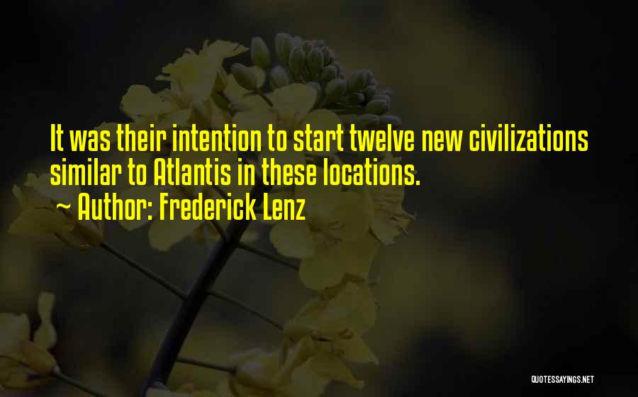 New Location Quotes By Frederick Lenz