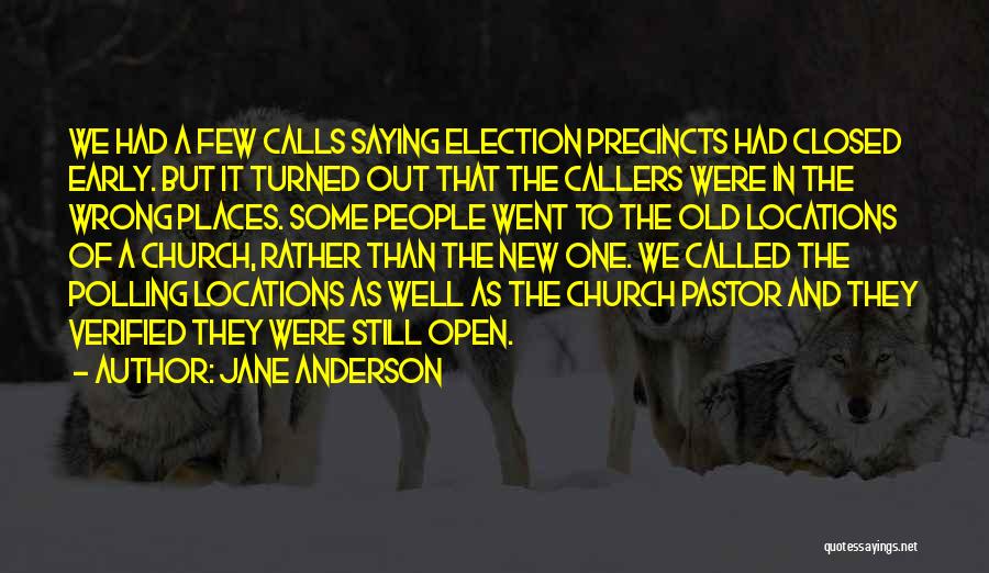 New Location Quotes By Jane Anderson