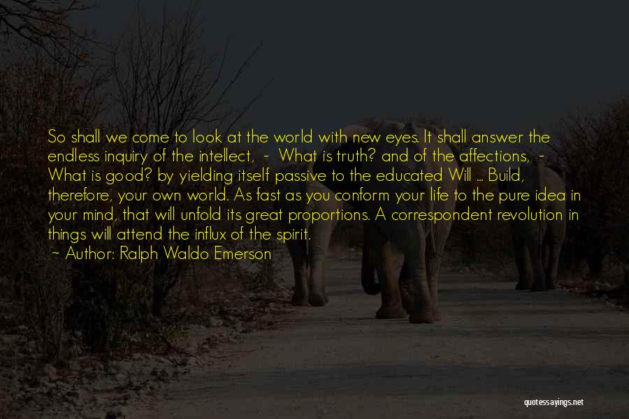 New Look New You Quotes By Ralph Waldo Emerson