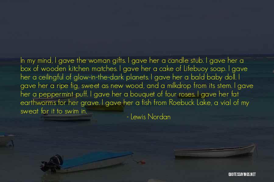 New Love For Her Quotes By Lewis Nordan