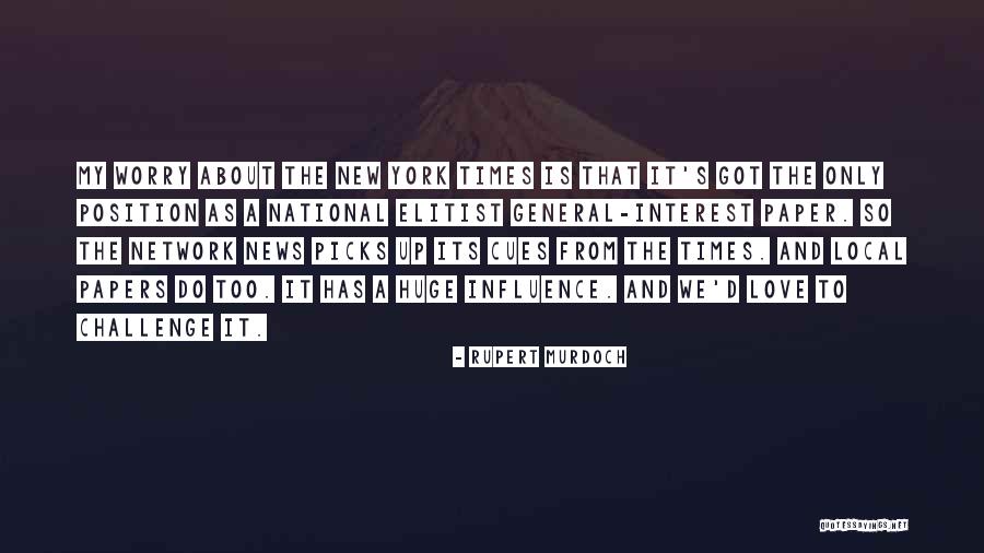 New Love Interest Quotes By Rupert Murdoch New Love Interest Quotes By Rupert Murdoch