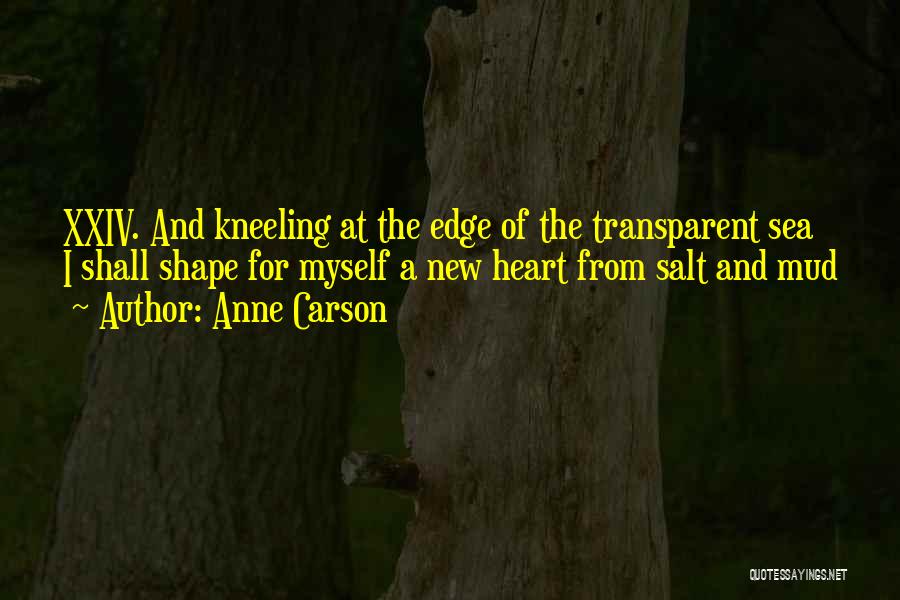 New Love Life Quotes By Anne Carson