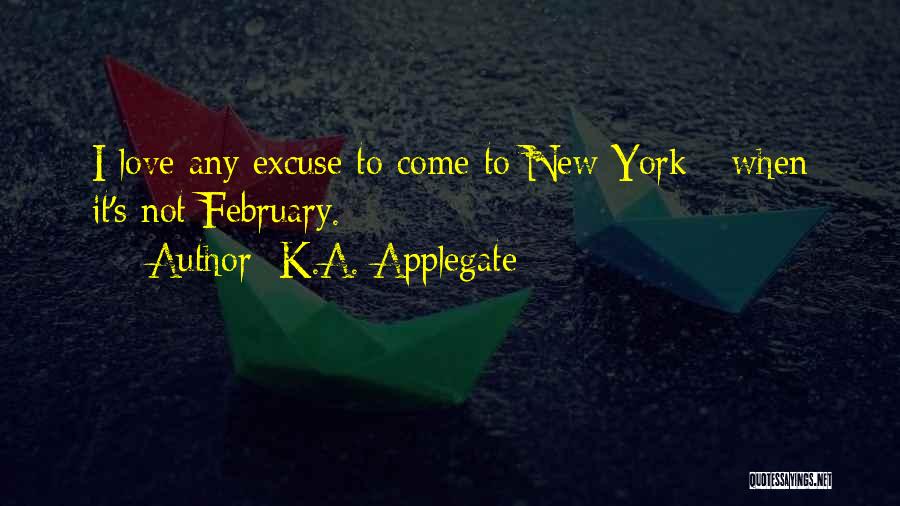 New Love Love Quotes By K.A. Applegate