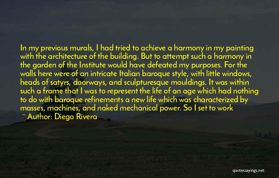 New Machinery Quotes By Diego Rivera