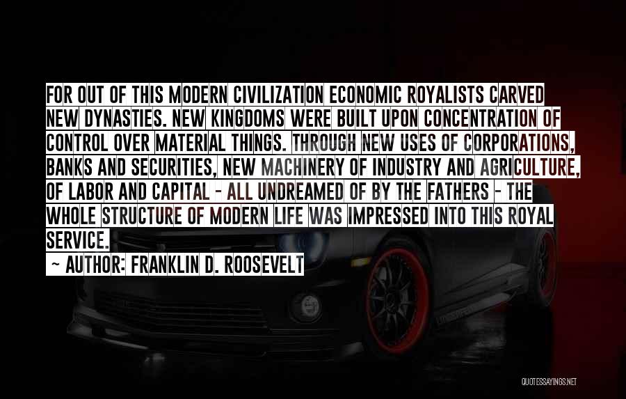 New Machinery Quotes By Franklin D. Roosevelt