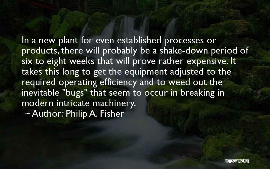 New Machinery Quotes By Philip A. Fisher