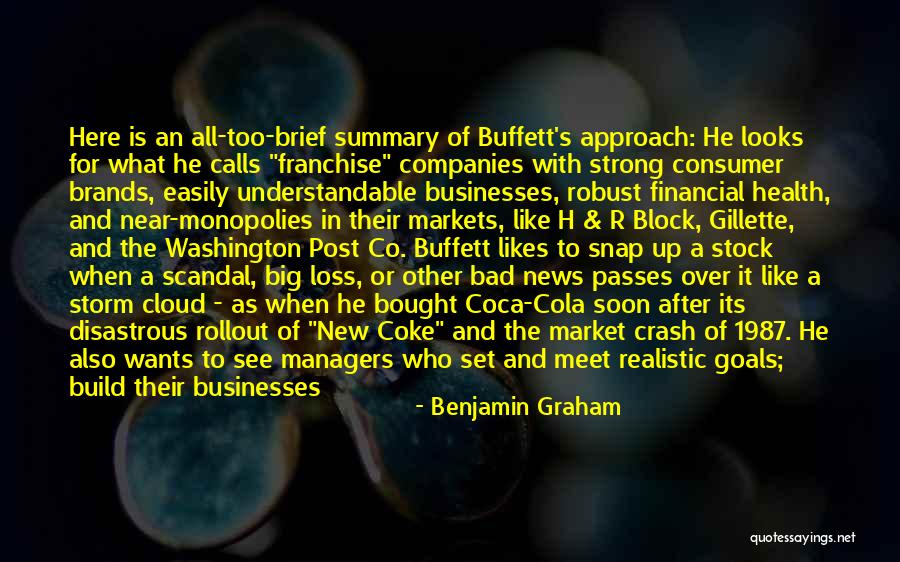 New Managers Quotes By Benjamin Graham