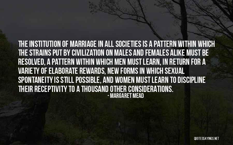 New Marriage Quotes By Margaret Mead New Marriage Quotes By Margaret Mead