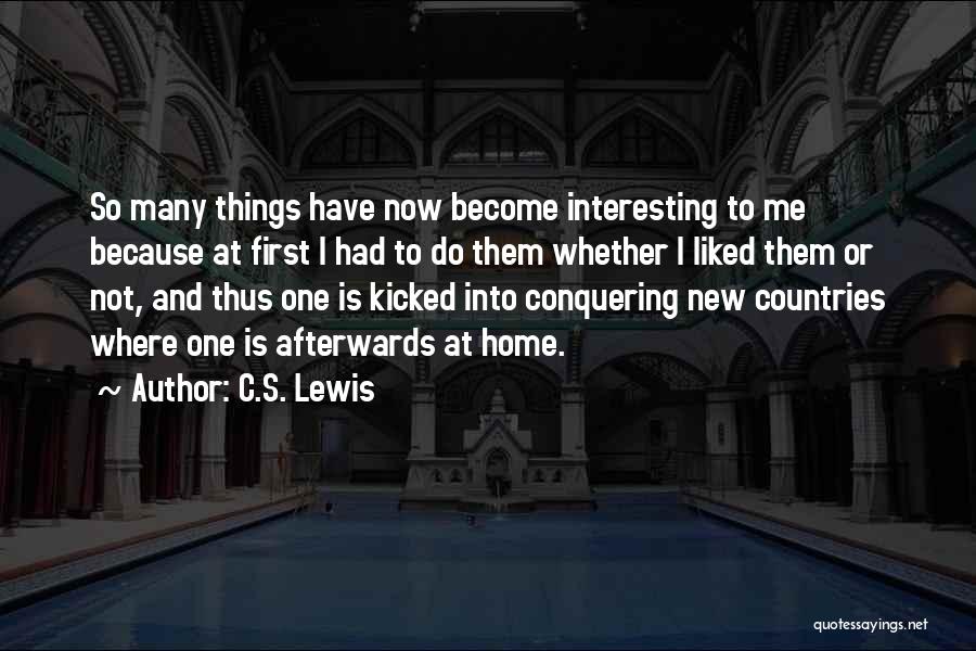 New Me Quotes By C.S. Lewis