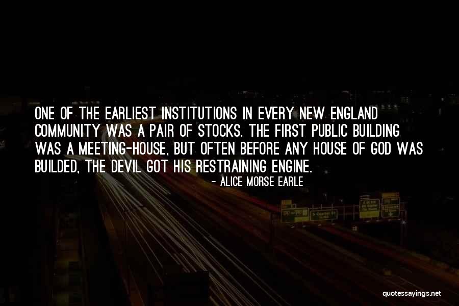 New Meeting Quotes By Alice Morse Earle