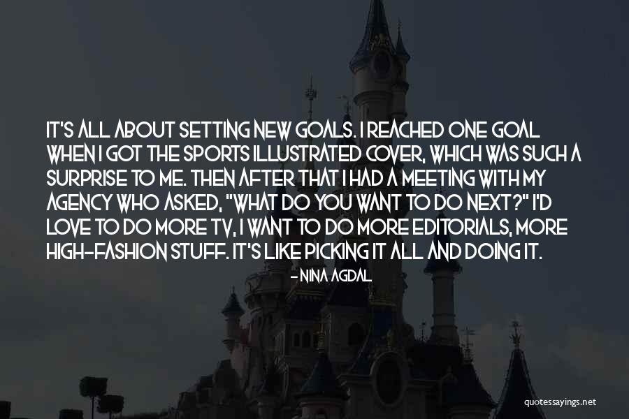 New Meeting Quotes By Nina Agdal New Meeting Quotes By Nina Agdal