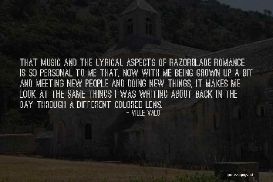 New Meeting Quotes By Ville Valo