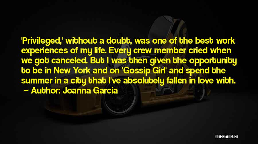 New Member Quotes By Joanna Garcia