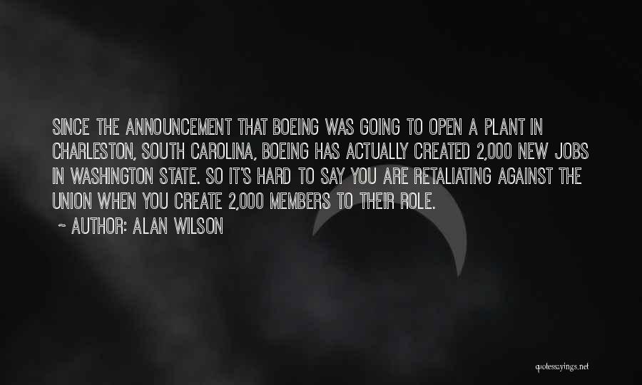 New Members Quotes By Alan Wilson